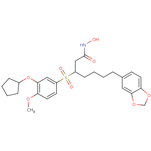 Chemical structure of BindingDB Monomer ID 50090371