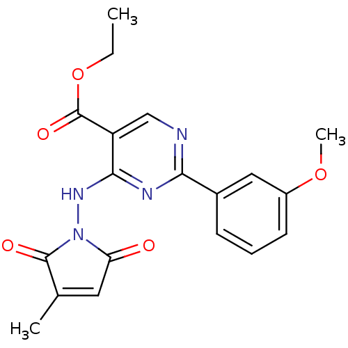 Chemical structure of BindingDB Monomer ID 50090427