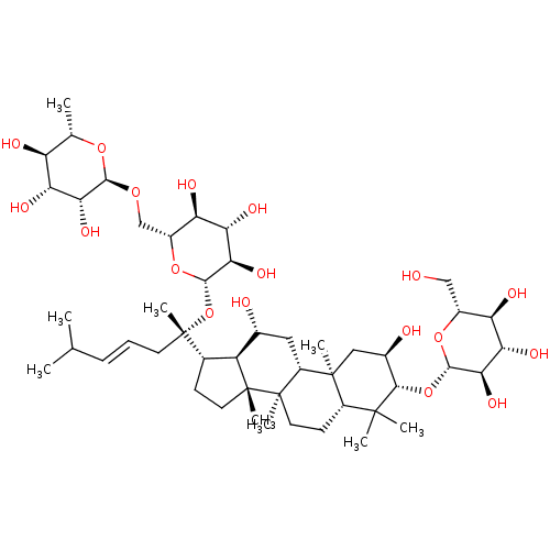 Chemical structure of BindingDB Monomer ID 50090481