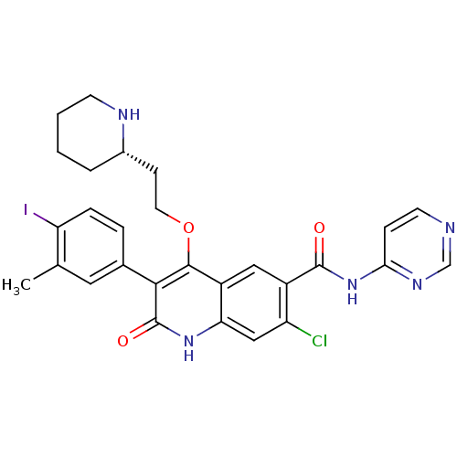 Chemical structure of BindingDB Monomer ID 50090542