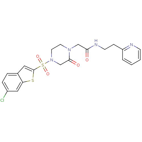 Chemical structure of BindingDB Monomer ID 50090597