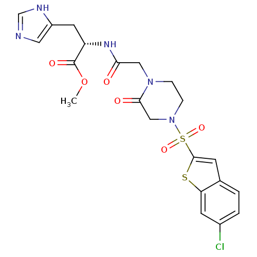 Chemical structure of BindingDB Monomer ID 50090599