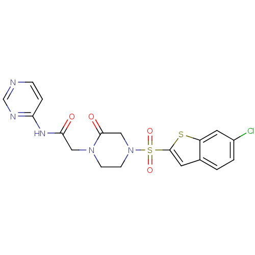 Chemical structure of BindingDB Monomer ID 50090600