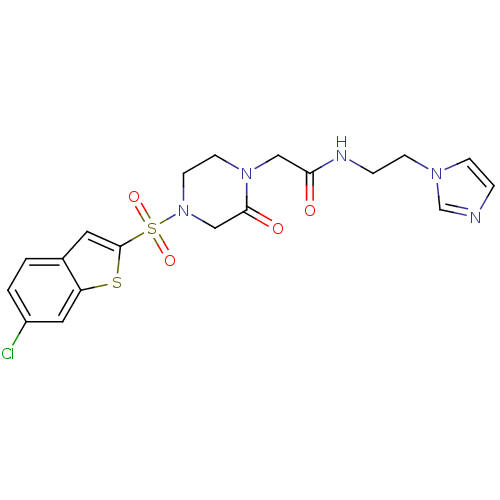 Chemical structure of BindingDB Monomer ID 50090614