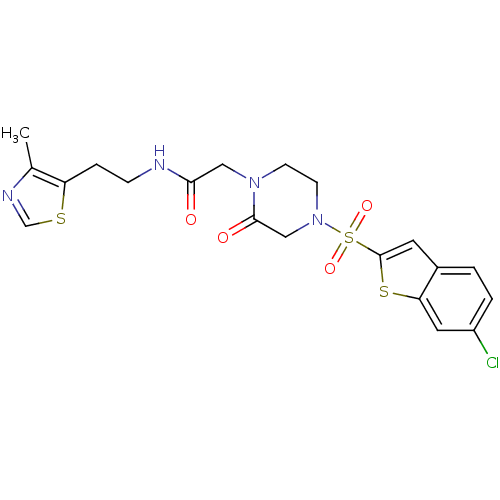Chemical structure of BindingDB Monomer ID 50090615