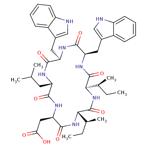 Chemical structure of BindingDB Monomer ID 50090722