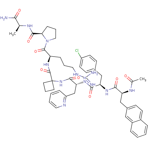 Chemical structure of BindingDB Monomer ID 50090727