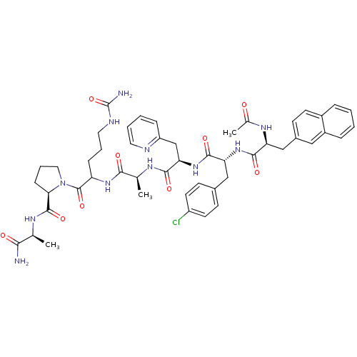 Chemical structure of BindingDB Monomer ID 50090734