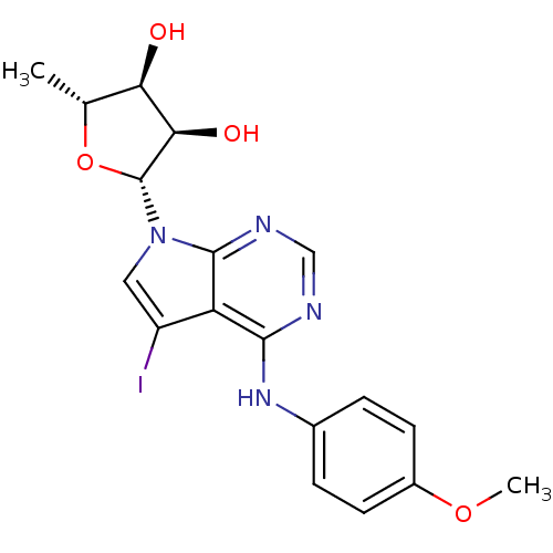 Chemical structure of BindingDB Monomer ID 50090886