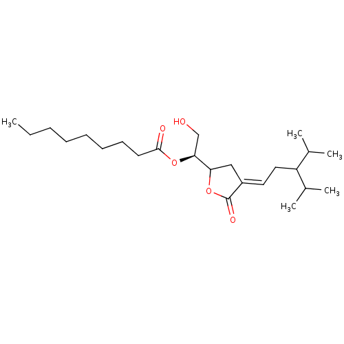 Chemical structure of BindingDB Monomer ID 50091255