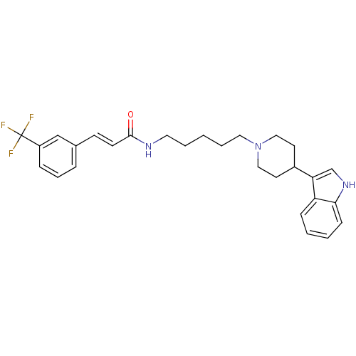 Chemical structure of BindingDB Monomer ID 50091448