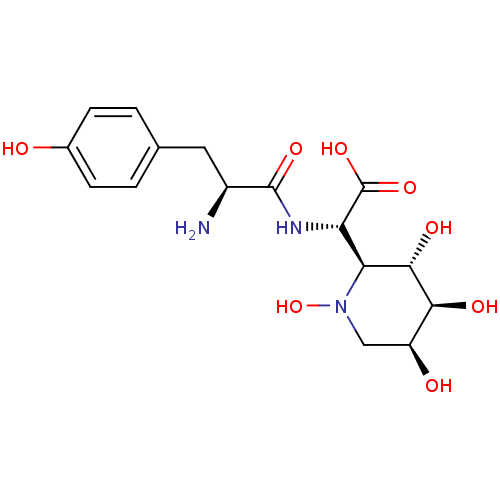 Chemical structure of BindingDB Monomer ID 50091497