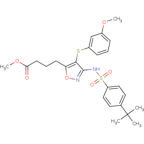 Chemical structure of BindingDB Monomer ID 50091521
