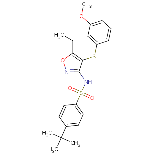 Chemical structure of BindingDB Monomer ID 50091525