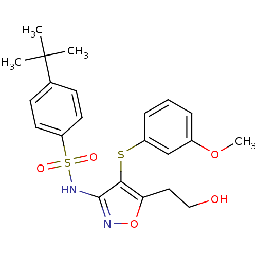 Chemical structure of BindingDB Monomer ID 50091526