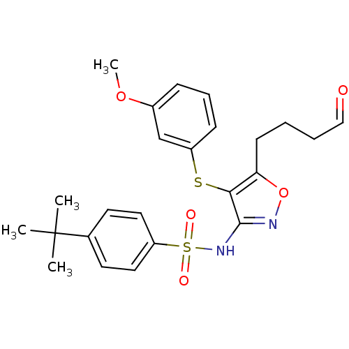 Chemical structure of BindingDB Monomer ID 50091535