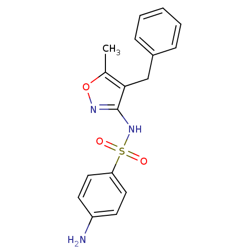 Chemical structure of BindingDB Monomer ID 50091536