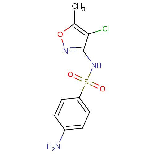 Chemical structure of BindingDB Monomer ID 50091541