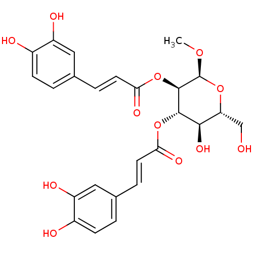 Chemical structure of BindingDB Monomer ID 50091545