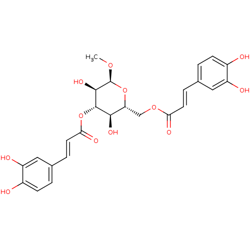 Chemical structure of BindingDB Monomer ID 50091548