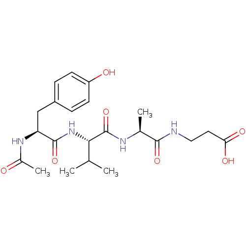 Chemical structure of BindingDB Monomer ID 50091562