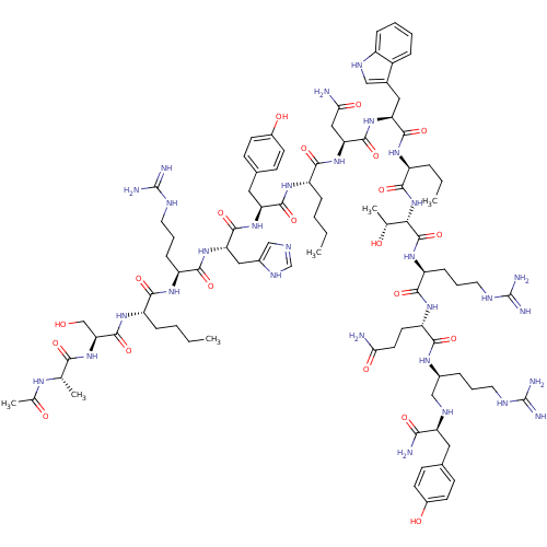 Chemical structure of BindingDB Monomer ID 50091684