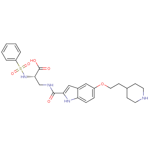 Chemical structure of BindingDB Monomer ID 50091733