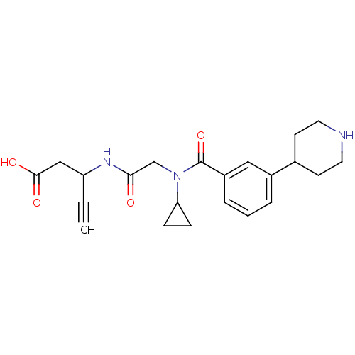 Chemical structure of BindingDB Monomer ID 50091734