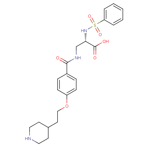 Chemical structure of BindingDB Monomer ID 50091737