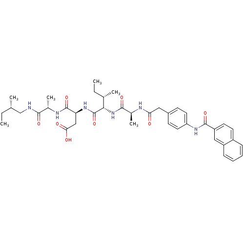 Chemical structure of BindingDB Monomer ID 50091747