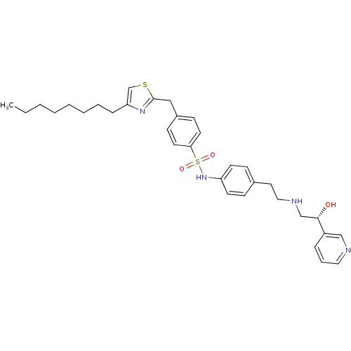 Chemical structure of BindingDB Monomer ID 50091769