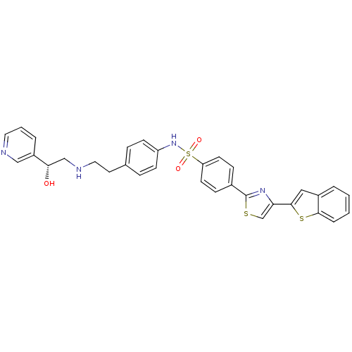 Chemical structure of BindingDB Monomer ID 50091774