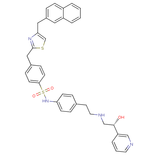 Chemical structure of BindingDB Monomer ID 50091780