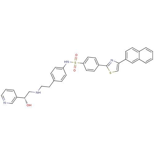 Chemical structure of BindingDB Monomer ID 50091782
