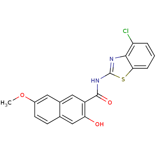 Chemical structure of BindingDB Monomer ID 50091990