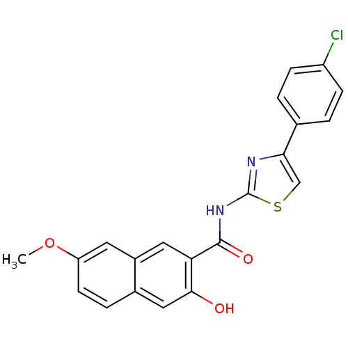 Chemical structure of BindingDB Monomer ID 50091997