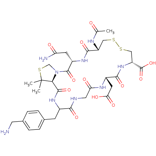 Chemical structure of BindingDB Monomer ID 50092127