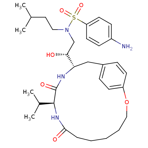 Chemical structure of BindingDB Monomer ID 50092151