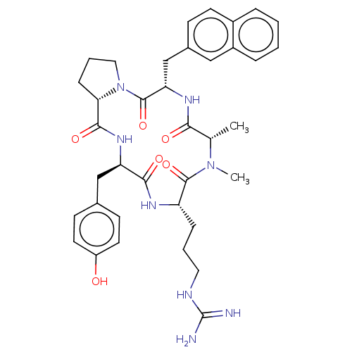Chemical structure of BindingDB Monomer ID 50092223