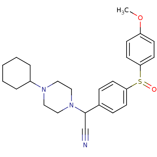Chemical structure of BindingDB Monomer ID 50092317