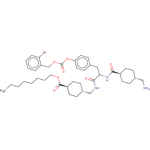 Chemical structure of BindingDB Monomer ID 50092334