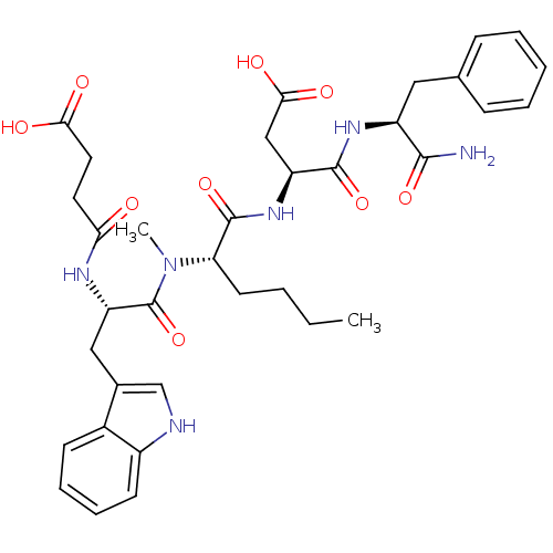 Chemical structure of BindingDB Monomer ID 50092384