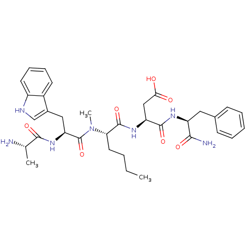 Chemical structure of BindingDB Monomer ID 50092390