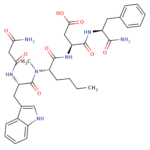 Chemical structure of BindingDB Monomer ID 50092391