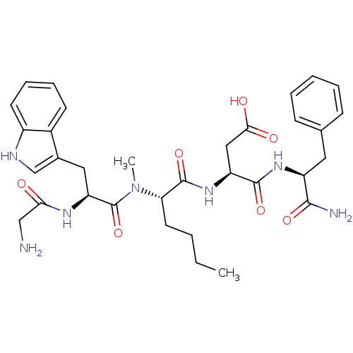 Chemical structure of BindingDB Monomer ID 50092394