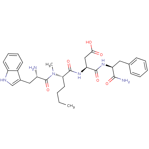Chemical structure of BindingDB Monomer ID 50092396