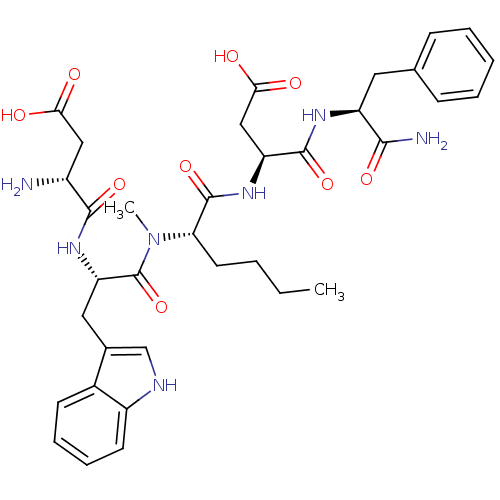 Chemical structure of BindingDB Monomer ID 50092397