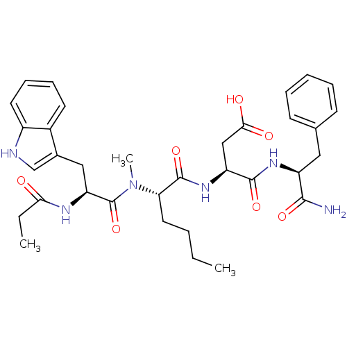 Chemical structure of BindingDB Monomer ID 50092402