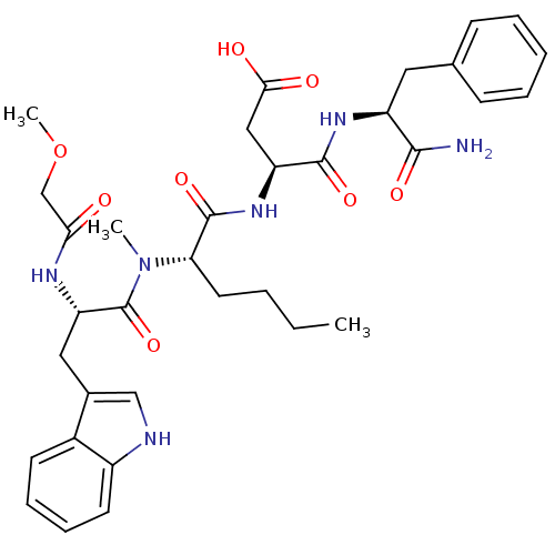 Chemical structure of BindingDB Monomer ID 50092404