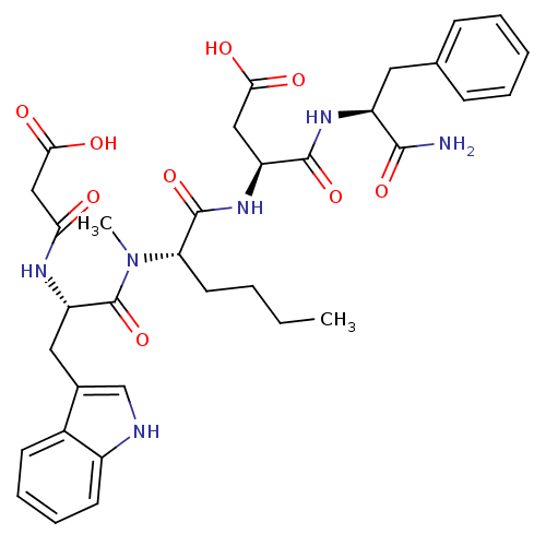 Chemical structure of BindingDB Monomer ID 50092405